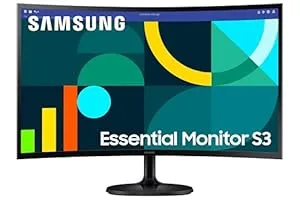 Samsung 24" (59.8 cm) 1800R Curved Monitor|FHD 1920 x 1080|100 Hz|4ms|