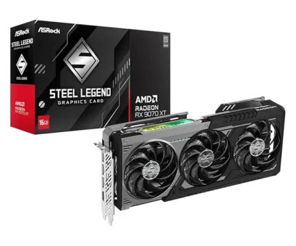 ASRock RX 9070 XT Steel Legend Dark 16GB- Graphics Card