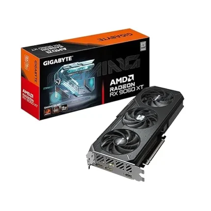 GIGABYTE Radeon RX 9060 XT Gaming OC 16G Graphics Card, PCIe 5.0, 16GB GDDR6, GV-R9060XTGAMING OC-16GD