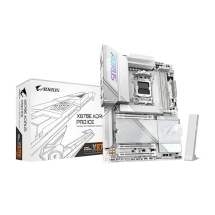 GIGABYTE X870E AORUS PRO ICE AMD AM5 LGA 1718 Motherboard ATX DDR5