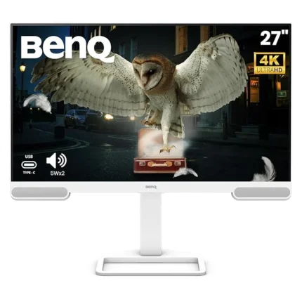 BenQ EW2790U 27” 4K UHD 3840x2160 Entertainment Monitor with P3 AI Contrast 5Wx2 Tre Volo Speakers USB Type-C