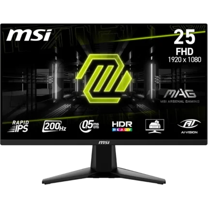 MSI MAG 255F E20 24.5-Inch FHD 1920x1080 Gaming Monitor, 200Hz