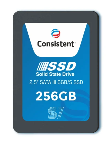 Consistent SSD 256GB 2.5 Inch SATA Internal SSD