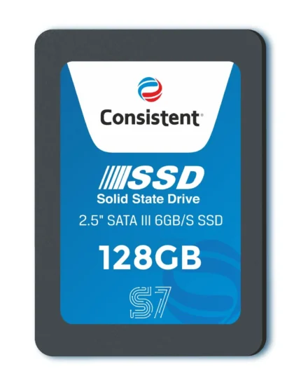 Consistent SSD 128GB 2.5 Inch SATA Internal SSD