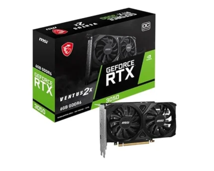 MSI GeForce RTX 3050 Ventus 2X 6G OC Graphic Card