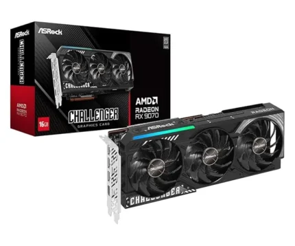 ASRock AMD Radeon RX 9070 Challenger 16GB GDDR6 256Bit GPU