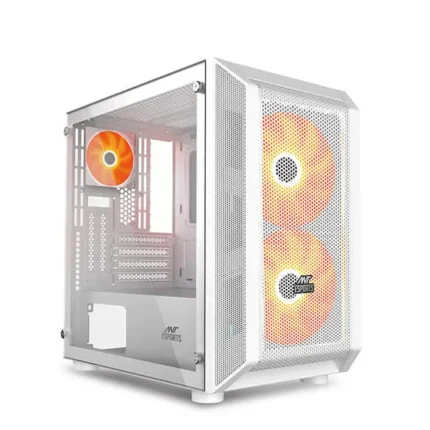 Ant Esports 200 Air Mini Mesh White M-ATX Case