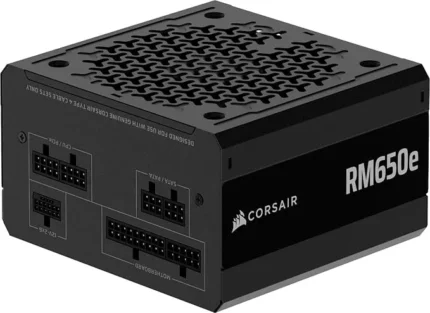 CORSAIR RM650e Fully Modular Low-Noise ATX Power Supply - ATX 3.1 & PCIe 5.1 Compliant