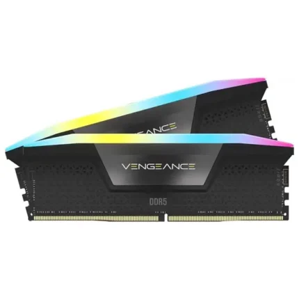 CORSAIR VENGEANCE RGB DDR5 RAM 128GB (2x64GB) 6000MHz