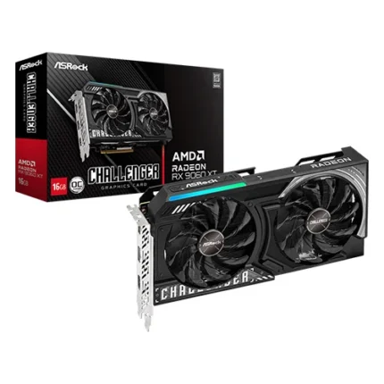 ASRock Challenger RX 9060 XT OC 16GB GDDR6 Graphics Card