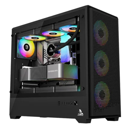TAG Gamerz Nebula Gaming Cabinet Black