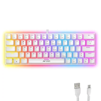 Ant Esports MK1200 Mini 60% Wired Mechanical Gaming Keyboard