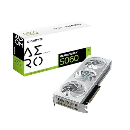 GIGABYTE GeForce RTX 5060 AERO OC 8G Graphics Card