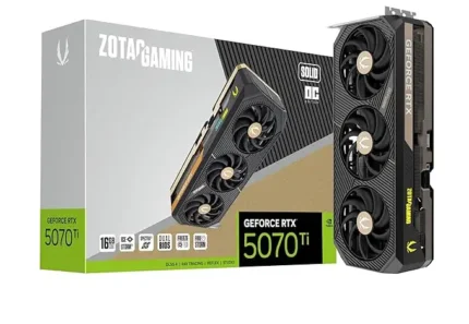 ZOTAC Gaming GeForce RTX 5070 Ti Solid OC Graphics Card