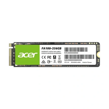Acer FA100 256GB NVMe Gen3 SSD