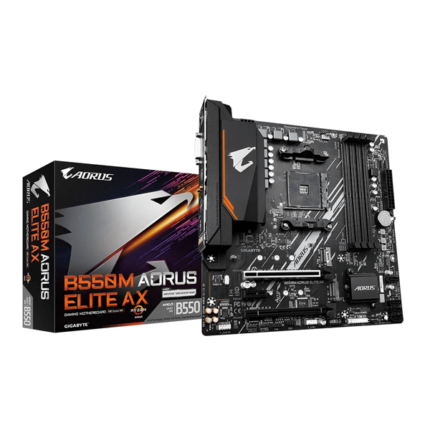 Gigabyte B550M Aorus Elite AX WiFi M-ATX Motherboard