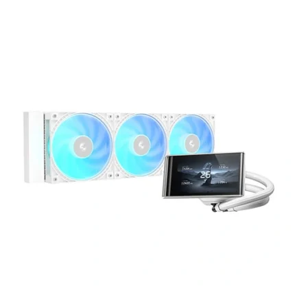Deepcool LT360 Vision White ARGB CPU Liquid Cooler with LCD Display