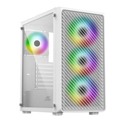 Ant Esports 211 Air ARGB White Gaming Cabinet