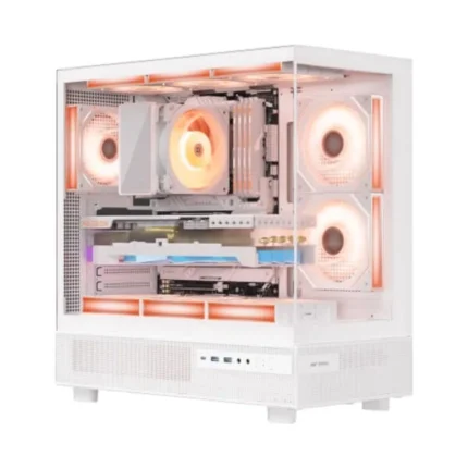 Ant Esports Crystal X6 ARGB White Gaming Case
