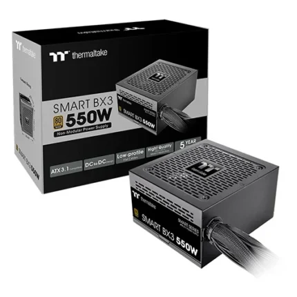 Thermaltake Smart BX3 550 Watt ATX 3.1 80 Plus Bronze SMPS